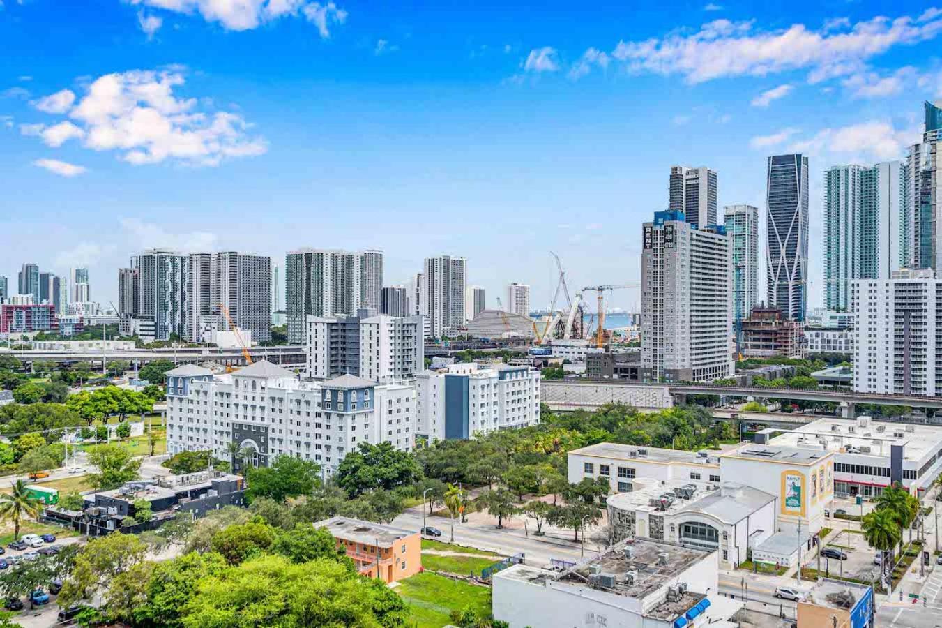 Amazing 3 Bed Unit In Dwntwn Miami With Free Parking Apartamento Exterior foto